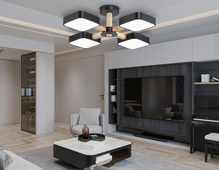 Люстра потолочная светодиодная Ambrella light FL4880