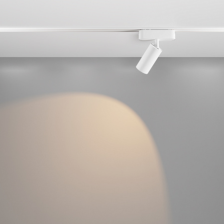 Трековый магнитный светодиодный светильник Maytoni Radity Focus LED TR103-1-12W3K-M-W Трековый магнитный светодиодный светильник Maytoni Radity Focus LED TR103-1-12W3K-M-W