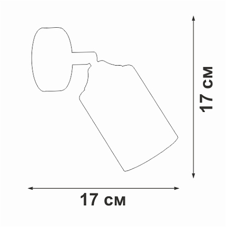 Спот Vitaluce V2833-1/1A Спот Vitaluce V2833-1/1A