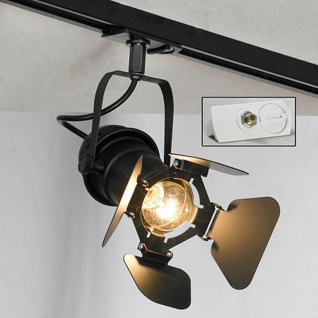 Трековый светильник однофазный Lussole LOFT Track Lights LSP-9838-TAW Трековый светильник однофазный Lussole LOFT Track Lights LSP-9838-TAW