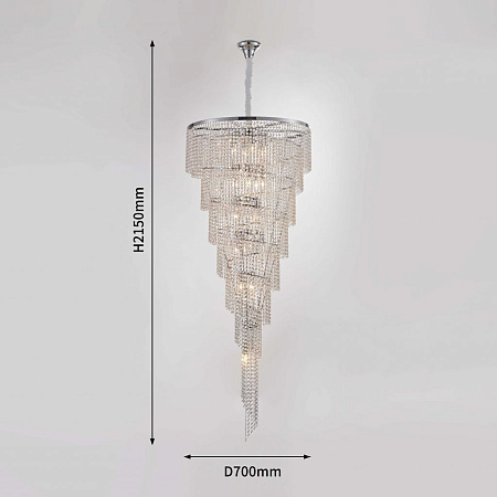 Хрустальная люстра Favourite Phoenix 2904-21P Хрустальная люстра Favourite Phoenix 2904-21P