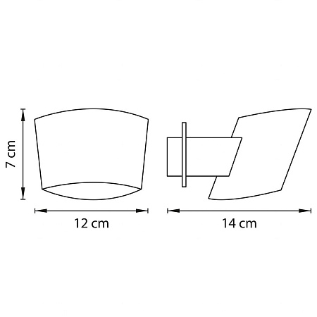 Бра Lightstar Dissimo 803610 Бра Lightstar Dissimo 803610