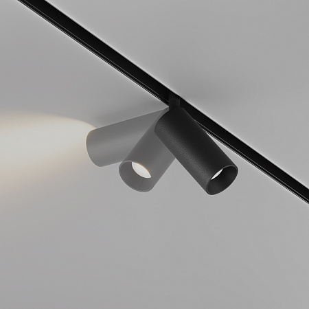Трековый светодиодный светильник диммируемый Maytoni Exility Focus LED TR032-4-5W3K-W-DS-B