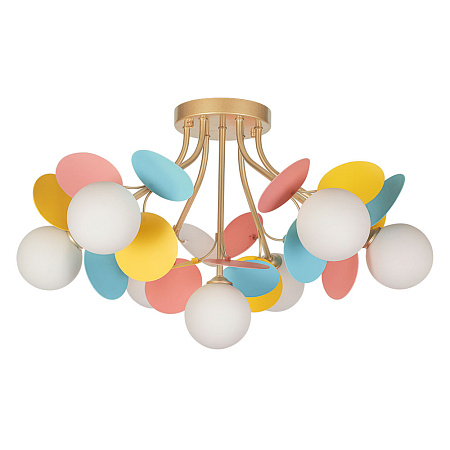 Люстра потолочная Arte Lamp PEACOCK A1369PL-7MD