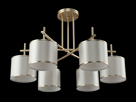 Люстра на штанге Crystal Lux SERGIO PL6 GOLD Люстра на штанге Crystal Lux SERGIO PL6 GOLD