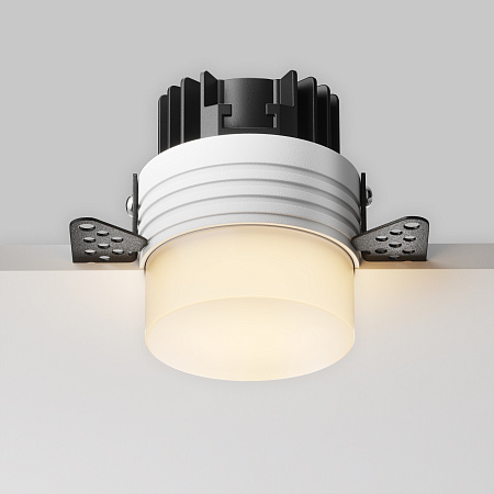 Светильник встраиваемый светодиодный Maytoni Nude DL065-12W3K-TRS-W Светильник встраиваемый светодиодный Maytoni Nude DL065-12W3K-TRS-W