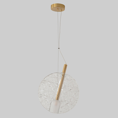 Светильник подвесной Crystal Lux FROZEN SP1 BRASS 3990/201 Светильник подвесной Crystal Lux FROZEN SP1 BRASS 3990/201