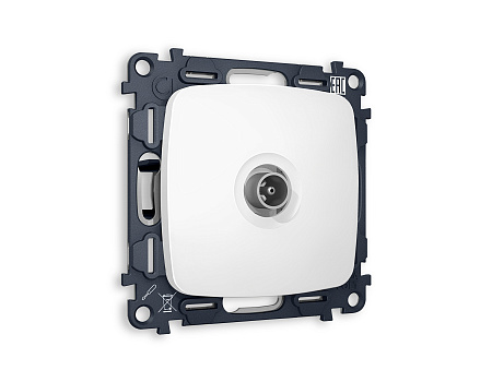 Комплект механизма TV розетки оконечной Ambrella Volt OMEGA MO133010 Комплект механизма TV розетки оконечной Ambrella Volt OMEGA MO133010