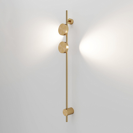 Светильник настенный светодиодный Elektrostandard Illume 40154/LED латунь a070999 Светильник настенный светодиодный Elektrostandard Illume 40154/LED латунь a070999