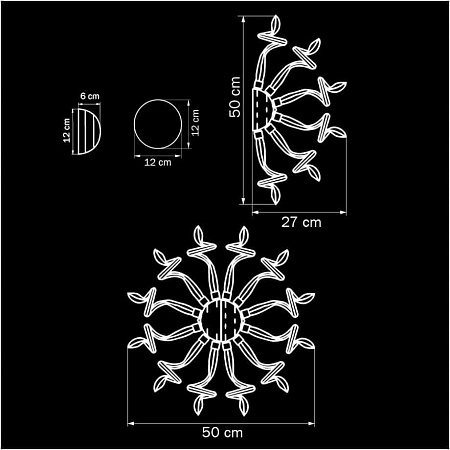 Бра Lightstar Medusa 890653