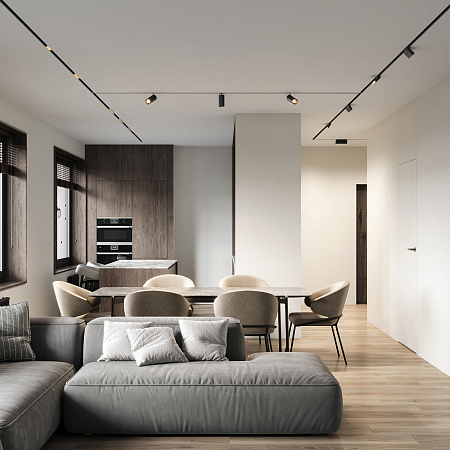 Трековый магнитный светодиодный светильник Elektrostandard Slim Magnetic 85209/01 черный (a067371)