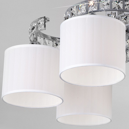 Люстра потолочная Eurosvet Salina 60104/8 хром (a045240) Люстра потолочная Eurosvet Salina 60104/8 хром (a045240)