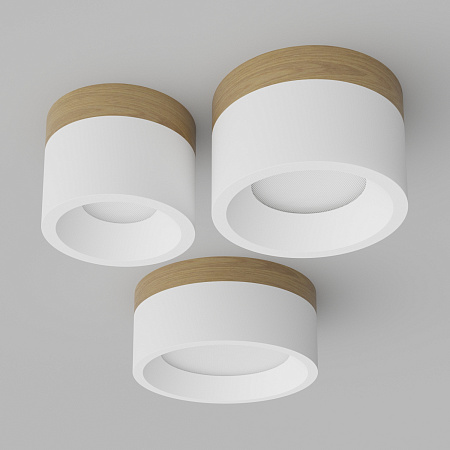 Светильник потолочный светодиодный Ledron SUITABLE-MIDDLE-Wooden-White Светильник потолочный светодиодный Ledron SUITABLE-MIDDLE-Wooden-White