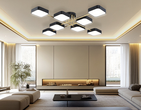 Люстра потолочная светодиодная Ambrella light FL516348 Люстра потолочная светодиодная Ambrella light FL516348