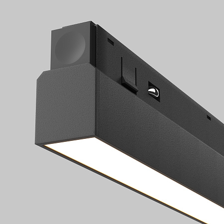 Трековый магнитный светильник Maytoni Exility Basis TR030-2-30W3K-B