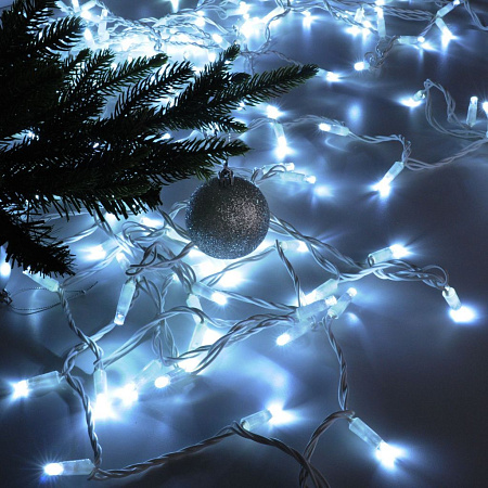 Гирлянда Eurosvet 400-102 400-102 белый с эффектом мерцания 20м IP65 a044076