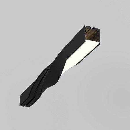 Радиусный профиль 35x35 Twist 180° Maytoni ALM-3535R-B-T-180°-0.5M