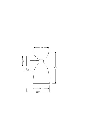 Бра Maytoni Cloches MOD113WL-01W
