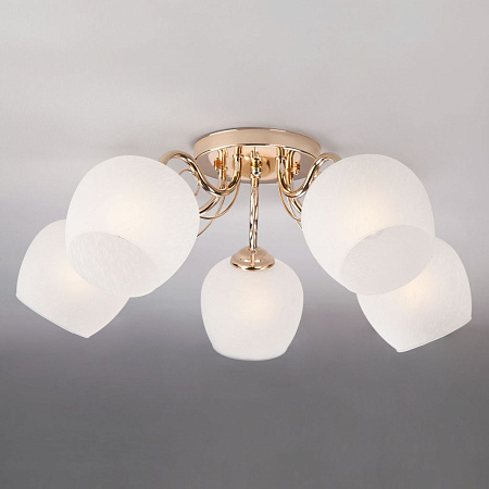 Потолочная люстра Eurosvet Wendy 30138/5 золото 00000084465 Потолочная люстра Eurosvet Wendy 30138/5 золото 00000084465