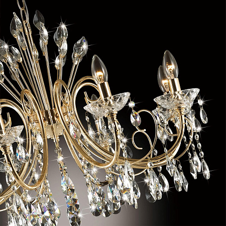 Люстра хрустальная Odeon Light VERSIA 4977/8 Люстра хрустальная Odeon Light VERSIA 4977/8