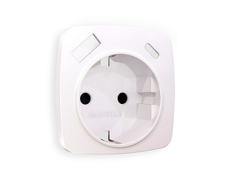 Лицевая панель для электрической розетки с заземлением со шторками 2USB A+C QUANT Ambrella Volt OMEGA OP2100 Лицевая панель для электрической розетки с заземлением со шторками 2USB A+C QUANT Ambrella Volt OMEGA OP2100