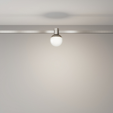 Трековый магнитный светодиодный светильник Maytoni Flarity Luna TR149-1-5W4K-PT