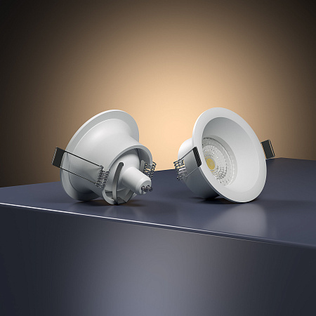 Светильник встраиваемый Elektrostandard Andi 25061/01 GU10 белый IP44 a070144