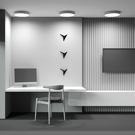 Светильник потолочный светодиодный Maytoni Zon C032CL-45W4K-RD-MG Светильник потолочный светодиодный Maytoni Zon C032CL-45W4K-RD-MG