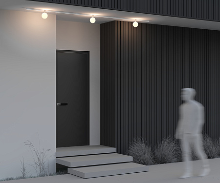 Трековый однофазный уличный светодиодный светильник Maytoni Elasity IP Luna O-TR01-1-S-9WW3K Трековый однофазный уличный светодиодный светильник Maytoni Elasity IP Luna O-TR01-1-S-9WW3K