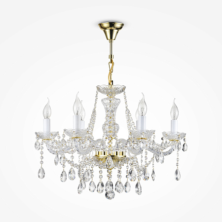 Хрустальная люстра Maytoni Beatrix DIA019-06-G Хрустальная люстра Maytoni Beatrix DIA019-06-G