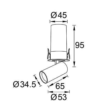 Спот светодиодный Mantra GARDA 9142