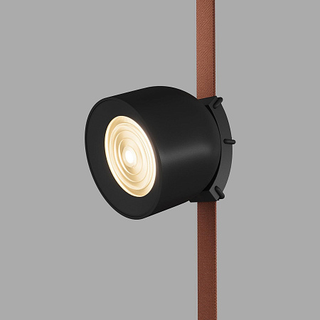 Трековый ременной светодиодный светильник Denkirs BELTY SPOT DK5541-BK