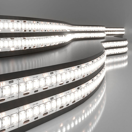 Светодиодная лента Elektrostandard 12V 16W 240Led дневной белый, 5м a052988 Светодиодная лента Elektrostandard 12V 16W 240Led дневной белый, 5м a052988