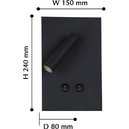 Светодиодный спот Favourite Illusio 2410-2W