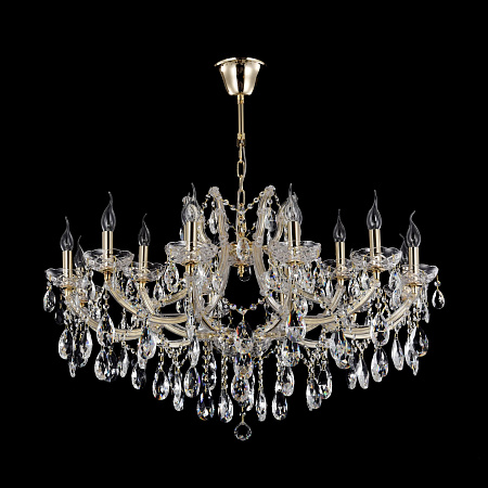 Люстра хрустальная рлдвесная Maytoni Erna DIA880-PL-18-G Люстра хрустальная рлдвесная Maytoni Erna DIA880-PL-18-G