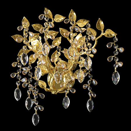 Светильник настенный Crystal Lux EDEN AP2 GOLD