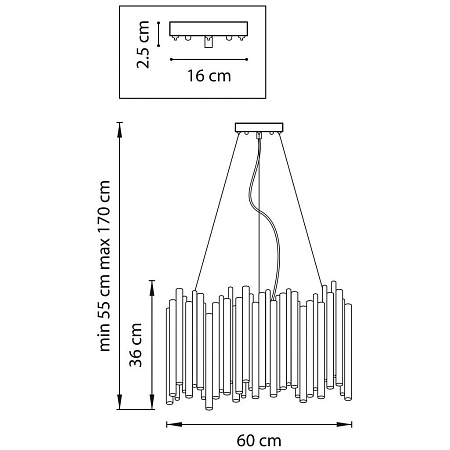Подвесная люстра Lightstar Savona 816102 Подвесная люстра Lightstar Savona 816102