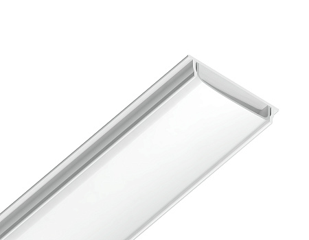 Накладной гибкий профиль для светодиодной ленты Ambrella light ILLUMINATION GP1600WH