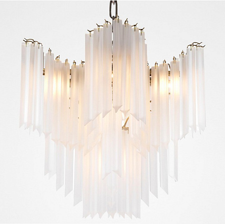 Люстра подвесная Imperiumloft Chandelier Pulsar White Glass 84744-22