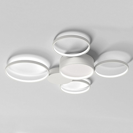 Люстра потолочная светодиодная Imperiumloft TWINE 5 rings White TWINE01 204615-26 Люстра потолочная светодиодная Imperiumloft TWINE 5 rings White TWINE01 204615-26