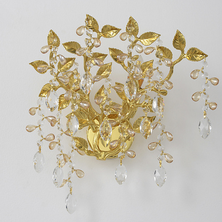 Светильник настенный Crystal Lux EDEN AP2 GOLD