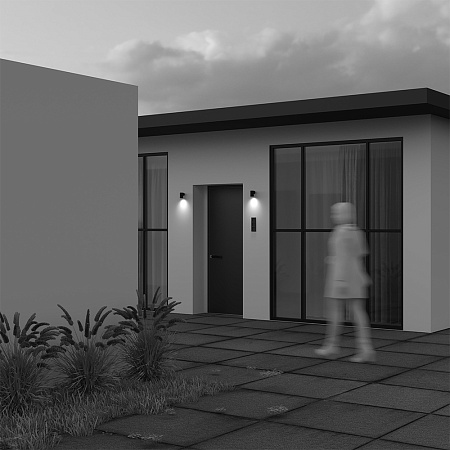 Уличный настенный светильник Maytoni Clyde O493WL-01B Уличный настенный светильник Maytoni Clyde O493WL-01B