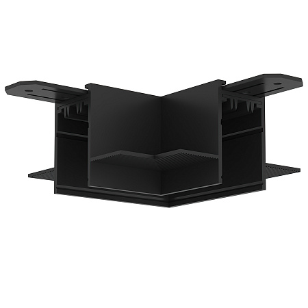 Соединитель угловой L-образный для треков Denkirs Smart TR2112-BK Соединитель угловой L-образный для треков Denkirs Smart TR2112-BK