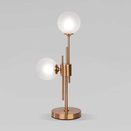 Настольная лампа Eurosvet Volver 01383/2 латунь (a067730) Настольная лампа Eurosvet Volver 01383/2 латунь (a067730)