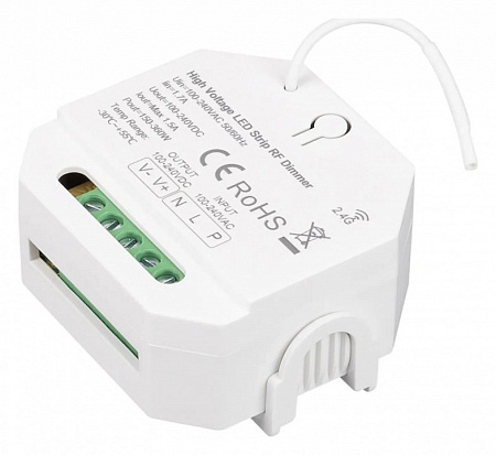 Диммер 1 канал 150-360Вт Arlight INTELLIGENT 046516 Диммер 1 канал 150-360Вт Arlight INTELLIGENT 046516