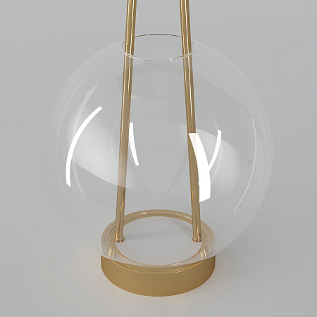 Настольная лампа светодиодная Eurosvet Frasco 80507/1 латунь a069347 Настольная лампа светодиодная Eurosvet Frasco 80507/1 латунь a069347