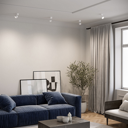 Спот светодиодный Elektrostandard Rolly 25112/LED 9W 4000K белый (a067487) Спот светодиодный Elektrostandard Rolly 25112/LED 9W 4000K белый (a067487)