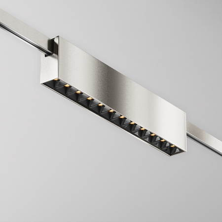 Трековый магнитный светодиодный светильник Maytoni Flarity Points TR150-1-12W3K-M-PT Трековый магнитный светодиодный светильник Maytoni Flarity Points TR150-1-12W3K-M-PT