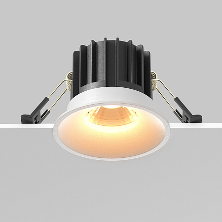 Сетильник встраиваемый светодиодный Maytoni Round DL058-12W2.7K-W