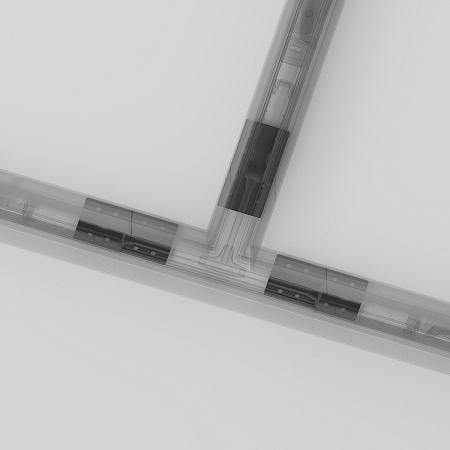 Прямой коннектор для магнитного шинопровода Maytoni Gravity TRA004C-21S Прямой коннектор для магнитного шинопровода Maytoni Gravity TRA004C-21S